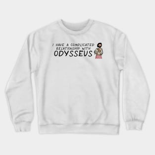 Greek Myth Comix -  Odysseus: it's complicated Crewneck Sweatshirt